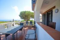 Balkón nebo terasa v ubytování Apartment Playa de Aro con vistas al mar