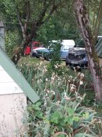 Vonkajšia záhrada v ubytovaní Camping du Nizour