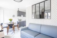 Kuchnia lub aneks kuchenny w obiekcie 143 - Urban Charming Flat in Center of Paris