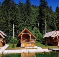 Příroda nedaleko luxury tent