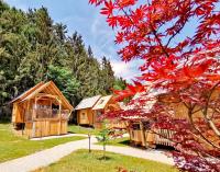 Zahrada ubytování Ribno Luxury Glamping