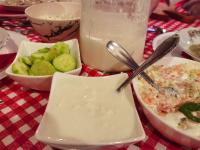 Jídlo v venkovského domu nebo okolí