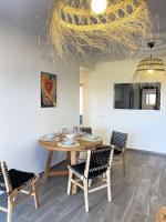 Plán poschodí v ubytovaní Sunny Luxury Apartment with two great sunny - level terraces, two swimming pools, in a new complex Pueblo Majorero, close to Fuerteventura Golf Club, next to the beach , Atlantico Shopping Mall and casino in Caleta de Fuste