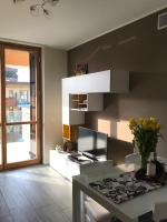 A kitchen or kitchenette at [Portello] La casa di Andrea
