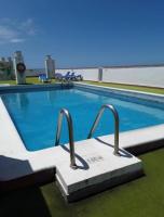 Bazén v ubytování Toplage. Blick. Sauber. Günstig. Pool. Gepflegt nebo v jeho okolí