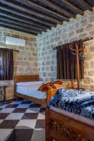 Postel nebo postele na pokoji v ubytování Zad Elmosafer Villa - Tunis Village