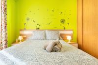 Posteľ alebo postele v izbe v ubytovaní Apartamento Portillo