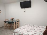 Televízia a/alebo spoločenská miestnosť v ubytovaní Malaga Ensuites City Centre