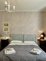 Posteľ alebo postele v izbe v ubytovaní Giulia apartment and room