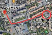 Plan piętra w obiekcie Splendide studio Moderne - Proche centre - Laverie