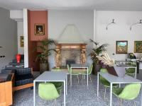 A seating area at Relais Villa Borghetto