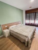 Posteľ alebo postele v izbe v ubytovaní Hostal La Frontera
