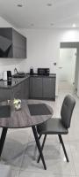 Kuchyň nebo kuchyňský kout v ubytování Apartman Julija 1