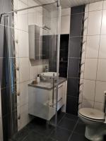 Kúpeľňa v ubytovaní LE MACHAON , Gîte rural *** avec espace piscine privé