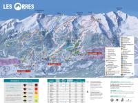 Plán poschodí v ubytovaní Skis aux pieds, balcon sud, calme, 6 pers, 2 min centre - Les Orres - FR-1-322-522