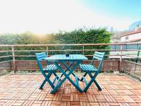 Balkon lub taras w obiekcie *Le Golden Blue* Magnifique T3 à 5min du centre avec parking gratuit