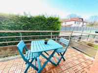Balkon lub taras w obiekcie *Le Golden Blue* Magnifique T3 à 5min du centre avec parking gratuit
