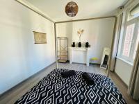 Posteľ alebo postele v izbe v ubytovaní Duplex 100m2, 3 Chambres, Centre