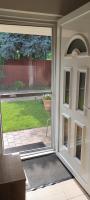 Ogród w obiekcie Green garden apartment ingyenes zárt parkolóval