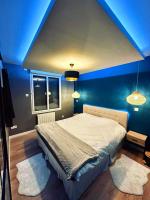 Posteľ alebo postele v izbe v ubytovaní Escapade Relaxante - Spa - Jacuzzi - Sauna - Privés