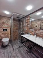 A bathroom at Casa 1899