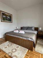 Posteľ alebo postele v izbe v ubytovaní Green apartment Plitvice