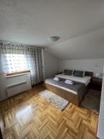Posteľ alebo postele v izbe v ubytovaní Green apartment Plitvice