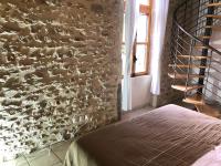 Posteľ alebo postele v izbe v ubytovaní Une chapelle en soie