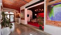 Część wypoczynkowa w obiekcie Hotel77