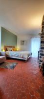 Posteľ alebo postele v izbe v ubytovaní Mas Bella Vida - Chambres d'Hôtes