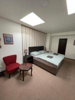Postel nebo postele na pokoji v ubytování Apartmán Ateliér