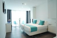 Posteľ alebo postele v izbe v ubytovaní Hotel 54 Barceloneta