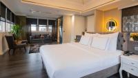 Postel nebo postele na pokoji v ubytování Loop Hotel Bosphorus İstanbul