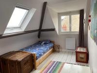 Posteľ alebo postele v izbe v ubytovaní appartement Dinard hyper centre plage de l'Ecluse