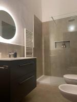 A bathroom at B&B Villa il Poggetto