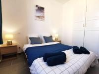 Posteľ alebo postele v izbe v ubytovaní L'Élégant Duplex - Clim I WIFI I Proche du centre-ville