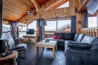 Część wypoczynkowa w obiekcie Le Dahu - 8-kamer chalet + sauna & bar 14 personen
