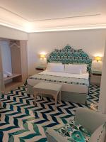 Hotel Il Gabbianoにあるベッド