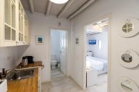 Koupelna v ubytování Mykonos Psarou Place