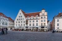 Nespecifikovaný výhled na destinaci Tallinn nebo výhled na město při pohledu z apartmánu