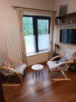 Posezení v ubytování Apartmán Šumavský Buk 14 Brčálník