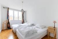 Posteľ alebo postele v izbe v ubytovaní HSH Saint-Charles André-Citroën Superbe appartement 5P