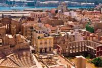 A general view of Alhama de Murcia or a view of the city taken from Az apartmant