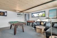 Posezení v ubytování Large And Newly Renovated Holiday Home In Cozy Ingstrup