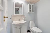 Koupelna v ubytování Large And Newly Renovated Holiday Home In Cozy Ingstrup
