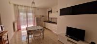 Televízia a/alebo spoločenská miestnosť v ubytovaní White Apartment