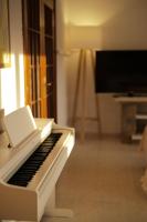 Půdorys ubytování Casa familiar, aire ac, jardín, bbq y vistas