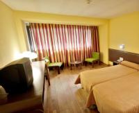 Cama o camas de una habitación en Hotel Sant Eloi