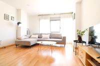 A seating area at Espectacular vivienda con piscina climatizada