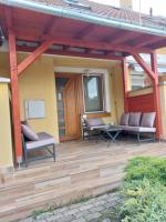 Budynek, w którym mieści się apartament